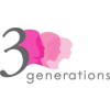 Logo for study shows outline of three female heads, a girl, a woman, an elderly woman and the number 3