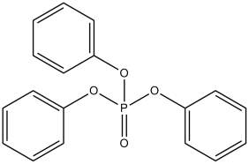 Example of a non-halogenated aromatic phosphate- Triphenyl phosphate